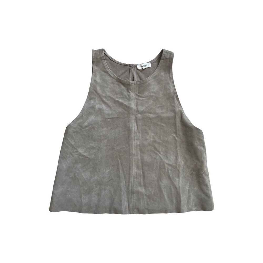 Aritzia suede tank top